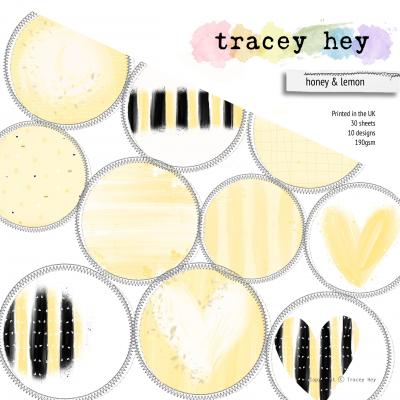 Tracey Hey Paper Pad -  Honey & Lemon
